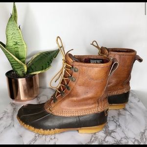 LL Bean| 8” GoreTex lined waterproof boots